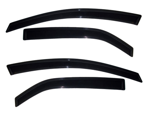AVS 10-12 Kia Forte Ventvisor Outside Mount Window Deflectors 4pc - Smoke - 94688