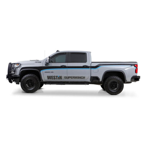 Westin 19-26 Chevy Silverado/GMC Sierra 1500 CrewCab AT6 Running Boards - Black - 24-64765