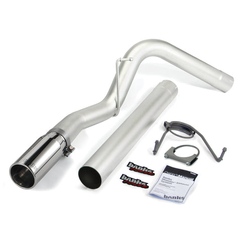 Banks Power 10-13 Dodge 6.7L CCLB Monster Exhaust System - SS Single Exhaust w/ Chrome Tip - 49774