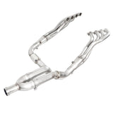 Stainless Works 2007-13 Chevy Silverado/GMC Sierra Headers 1-7/8in Primaries High-Flow Cats Y-Pipe - CT07HCATY
