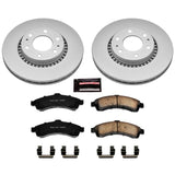 Power Stop 04-05 Buick Rainier Front Z17 Evolution Geomet Coated Brake Kit - CRK2061