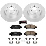 Power Stop 03-06 Subaru Baja Rear Z17 Evolution Geomet Coated Brake Kit - CRK3124