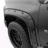 EGR 20-23 Chevrolet Silverado 2500Hd/3500Hd Traditional Bolt-On Look Fender Flares Black Set Of 4 - 791884-GBA