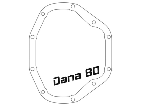 aFe Rear Differential Cover (Raw; Street Series); Dodge Diesel Trucks 94-02 L6-5.9L (td) - 46-70030