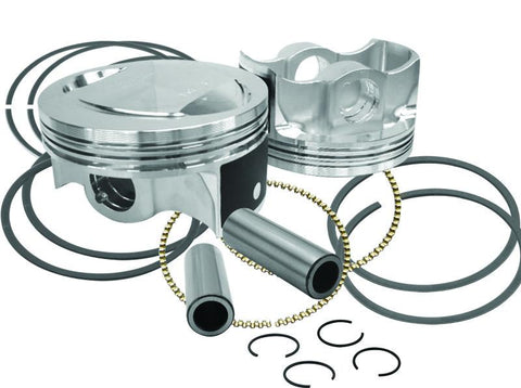 S&S Cycle 99-06 BT 3.927in Standard Bore 97in Big Bore Forged Piston Set - 106-3688