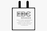 EBC 59-65 Aston Martin DB4 3.7 Convertible Greenstuff Front Brake Pads - DP2543