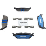 Timbren 15-20 Ford F-150/Lobo BES Severe Duty Semi-Metallic Brake Pads - Rear - TIM-D1790SD