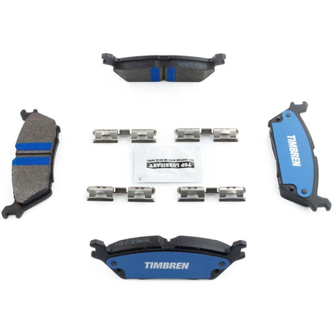 Timbren 15-20 Ford F-150/Lobo BES Severe Duty Semi-Metallic Brake Pads - Rear - TIM-D1790SD