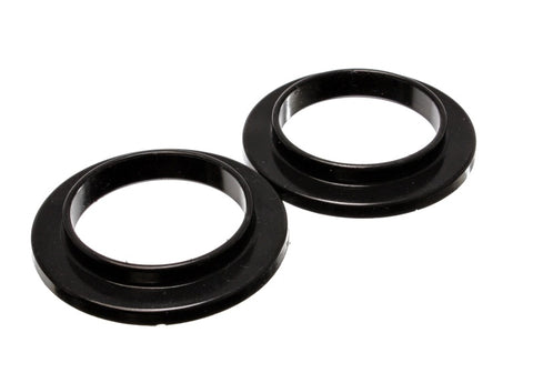 Energy Suspension Universal 3 3/4in ID 5 7/16in OD 7/8in H Black Coil Spring Isolators (2 per set) - 9.6101G