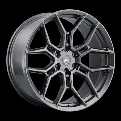 Forgestar X12 22x10 / 6x135 BP / ET30 / 6.68in BS Satin Anthracite Wheel - F03420089P30