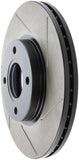 StopTech 14-18 Ford Fiesta Cryo Slotted Front Left Sport Brake Rotor - 126.61110CSL