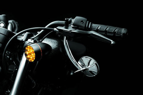 Kuryakyn Kinetic Grips Dual Cable Black - 6351