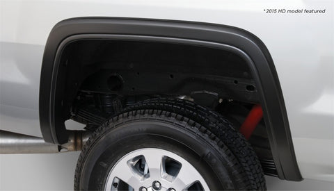 Bushwacker 14-18 GMC Sierra 1500 OE Style Flares 2pc 69.3/78.8/97.8in Bed - Black - 40124-02