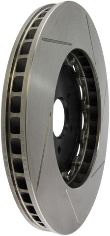 StopTech 09-11 Nissan GT-R Front Right Slotted Bare Iron 380x34mm Aero-Rotor Kit - 129.42104.14