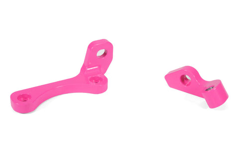 PERRIN 2022+ Subaru WRX/19-23 Ascent/Legacy/Outback Top Mount Intercooler Bracket - Hyper Pink - PSP-ITR-331HP