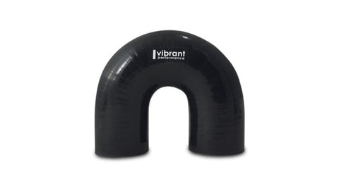 Vibrant 180 Degree Elbow 2.25in ID x 5.875in Leg Length Silicone Hose Coupler - 19664
