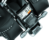 Kuryakyn Curved Laydown License Plate Frame Gloss Black - 3148