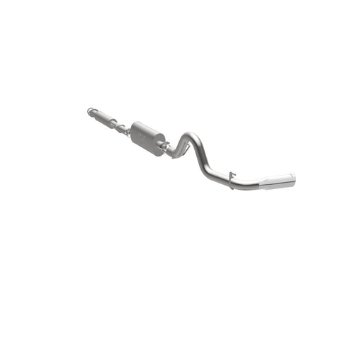 MagnaFlow Cat-Back 2016 Toyota Tacoma TRD 3.5L V6 SS 3in Single Pass Side Exit Rear 4in Tip - 19293