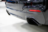 Dinan 17-23 BMW 540i (G30) Free Flow Axleback Exhaust System - Black Tips - D660-0078-BLK