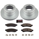 Power Stop 05-10 Ford F-350 Super Duty Rear Z17 Evolution Geomet Coated Brake Kit - CRK4593