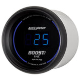 Autometer Cobalt Digital 52.4mm Black Vacuum/Boost Gauge - 6959