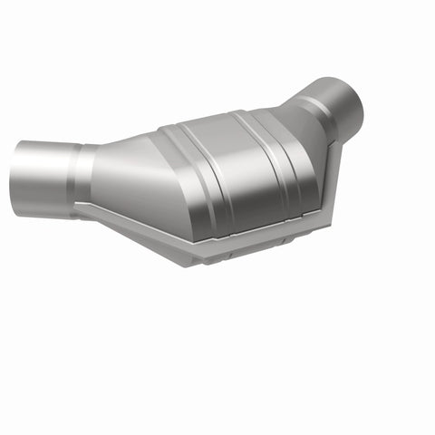MagnaFlow Universal Catalytic Converter 2.25 inch Angled O/O PC2 Front - 337085