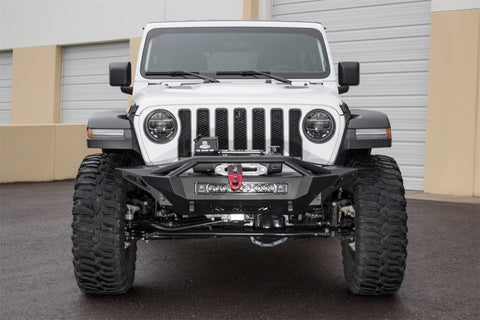 Addictive Desert Designs 2018 Jeep Wrangler JL Stealth Fighter Front Bumper w/ Winch Mounts - F961232080103