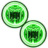 Oracle Lighting 08-11 Ford Ranger Pre-Assembled LED Halo Fog Lights -Green - 8117-004