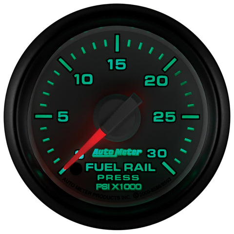 Autometer Factory Match Diesel Fuel Rail Pressure Gauge 52.4mm 0-30K PSI SE, Cummins 6.7 L, Dodge - 8593