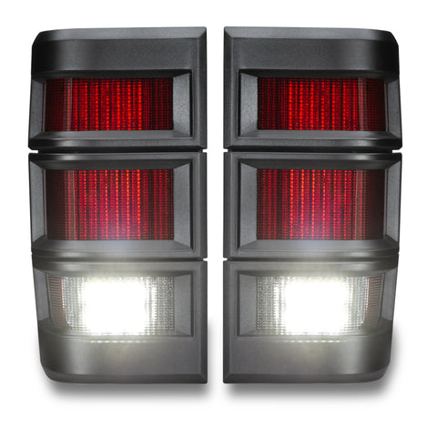 ORACLE Lighting Jeep Comanche MJ LED Tail Lights - Standard Red Lens - 5909-003