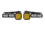 Diode Dynamics 2021 Ford Bronco Stage Series Fog Pocket Kit - Yellow Pro - DD7181