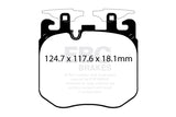 EBC 2017+ BMW (Alpina) B7 xDrive 4.4L Twin Turbo Yellowstuff Front Brake Pads - DP42304R