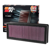 K&N Replacement Panel Air Filter for 2014 BMW 535D L6 3.0L DSL - 33-3028
