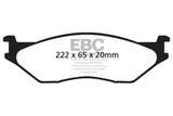 EBC 02-05 Ford Econoline E550 Greenstuff Front Brake Pads - DP61653