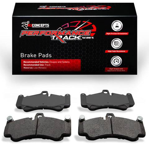 R1 06-12 Porsche Cayman Front/Rear Track/Street Brake Pads - 2000-0991-00