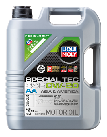 LIQUI MOLY 5L Special Tec AA Motor Oil SAE 0W20 - 2208