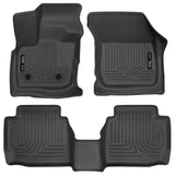 Husky Liners 17 Ford Fusion / 17 Lincoln MKZ Black Front and 2nd Row Floor Liners - 98791