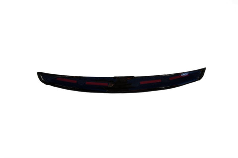 AVS 07-12 Dodge Caliber High Profile Bugflector II Hood Shield - Smoke - 24156