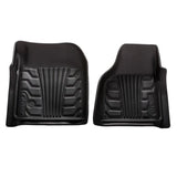 Lund 08-10 Ford F-250 Super Duty Catch-It Floormat Front Floor Liner - Black (2 Pc.) - 283021-B