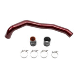 Wehrli 01-04 Chevrolet 6.6L LB7 Duramax Driver Side 3in Intercooler Pipe - WCFab Red - WCF100349-RED