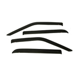 Westin 2015-2018 Ford F-150 SuperCrew Slim Wind Deflector 4pc - Smoke - 72-37444