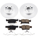 Power Stop 16-18 Buick Envision Rear Z17 Evolution Geomet Coated Brake Kit - CRK7716