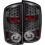 ANZO 2002-2005 Dodge Ram 1500 LED Taillights Black - 311018