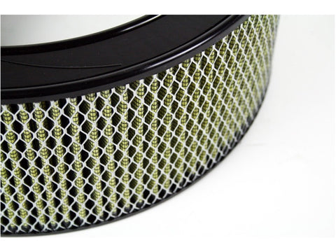 aFe MagnumFLOW Air Filters Round Racing PG7 A/F RR PG7 14OD x 11ID x 5H IN with E/M - 18-11478