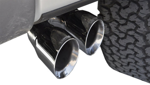 Corsa 2011-2014 Ford F-150 Raptor 6.2L V8 145in Wheelbase Polished Xtreme Cat-Back Exhaust - 14760