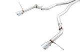 AWE Tuning 2020 Jeep Grand Cherokee SRT Track Edition Exhaust - Chrome Silver Tips - 3020-32061