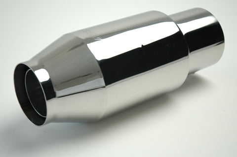 Gibson Marine Bullet Muffler (Pair) - 4in Inlet/11in Length - Stainless - 110001