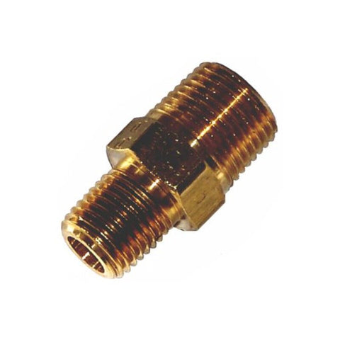 Kleinn Hex Male Nipple Adapter - 3/8In M NPT to 1/4In M NPT - 53814N