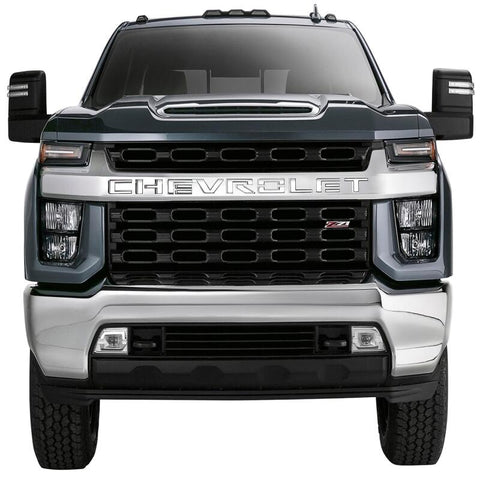 Putco 19-20 Chevy Silverado LD - Grille Letters - Stainless Steel Chevrolet Letters - 55552GM