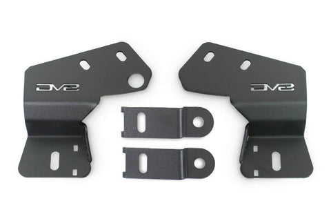 DV8 Offroad 2021 Ford Bronco A Pillar Dual Light Pod Drop Mounts - LBBR-08